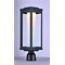 Maxim Lighting Salon LED 1-Light 6" Wide Black Outdoor Pole/Post Mount 55900SWBK - alternate 2